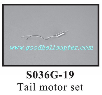 SYMA-S036-S036G helicopter parts tail motor